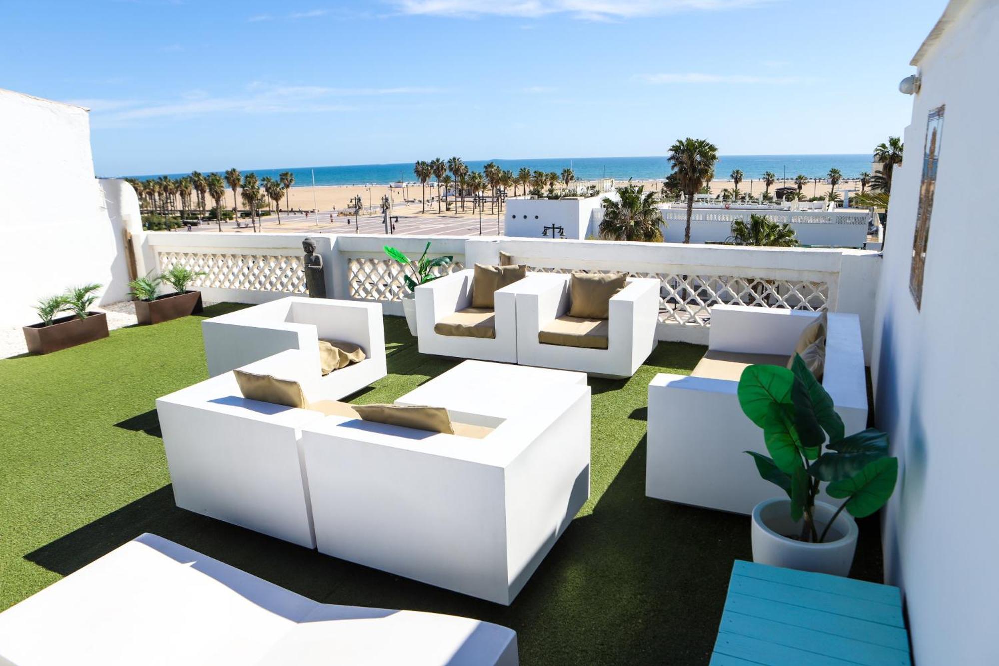 Malvarrosa Beach Valencia Exteriör bild
