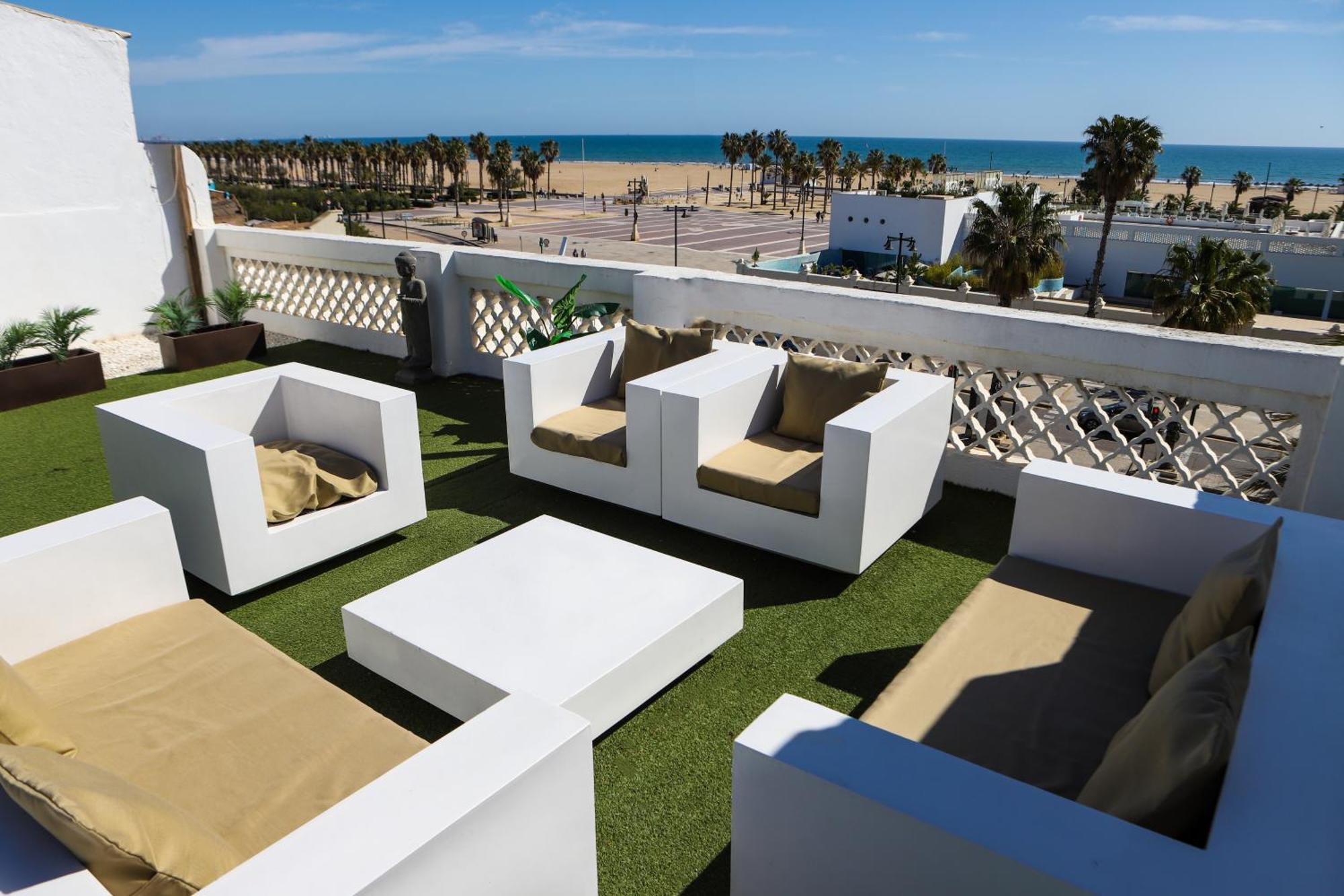 Malvarrosa Beach Valencia Exteriör bild